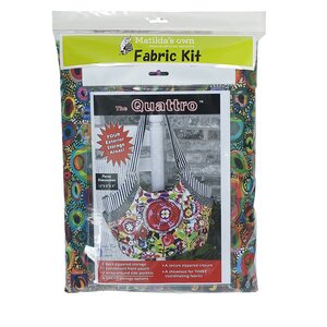 Studio Kat the Quattro Bag Pattern,Fabric and Stabilizer Kit SK2600