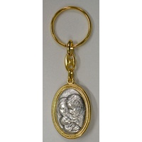Keyring, Holy Family / Holy Spirit, Double Sided, A Quality Product