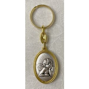 Keyring, Angel / Angel, Double Sided, A Quality Product
