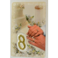 A MARRIAGE KEEPSAKE, Inspirational Card and Charm, 54mm x 85mm, Made in Canada.