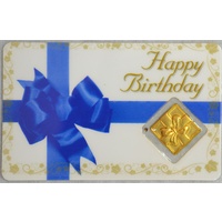 HAPPY BIRTHDAY, Inspirational Card &amp; Charm, 54mm x 85mm, Inspirational Gift