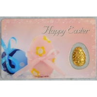 HAPPY EASTER, Inspirational Card &amp; Heart Charm, 54mm x 85mm, Inspirational Gift, Card Made in Canada.