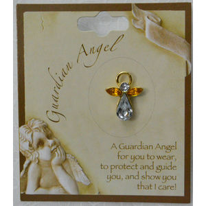 GUARDIAN ANGEL Birthstone Lapel Pin, Hat Pin, NOVEMBER, Great Gift Item