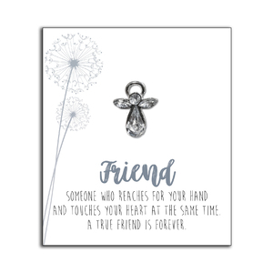 Always With You Angel, FRIEND, Lapel Pin, Hat Pin