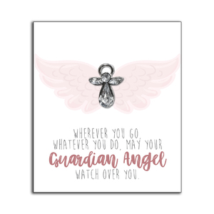 Always With You Angel, GUARDIAN ANGEL, Lapel Pin, Hat Pin