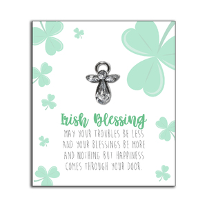 Always With You Angel, IRISH BLESSING, Lapel Pin, Hat Pin