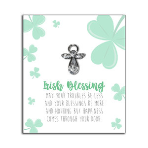 Always With You Angel, IRISH BLESSING, Lapel Pin, Hat Pin