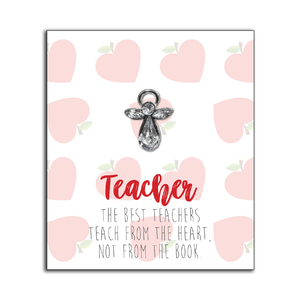 Always With You Angel, TEACHER, Lapel Pin, Hat Pin