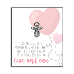 Always With You Angel, LOVE & CARE, Lapel Pin, Hat Pin