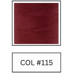 Luxe 120 Colour 115, Cotton Coated Polyester Sewing Thread 1000m