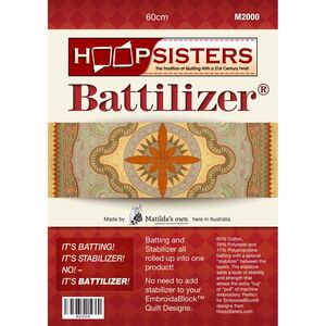 Hoop Sister&#39;s Battilizer 60cm Wide per Metre (M2000B)