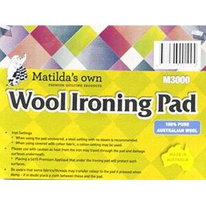 Matilda&#39;s Own 100% Wool Ironing Pads