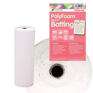 PolyFoam Batting 80cm Wide per Metre by Matilda&#39;s Own