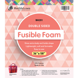 Matildas Own Double Sided Fusible Foam 92cm x 148cm (36in x 58in)