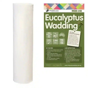 140cm REMNANT Matildas Own Eucalyptus Batting 2.4m Wide