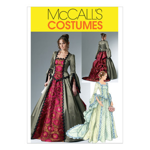 McCall&#39;s Sewing Pattern M6097EE Misses&#39; Victorian Costume 14-16-18-20 Sizes