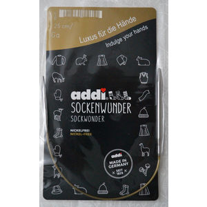 Addi SockenWunder Circular Needle 25cm, 45/70 Length Sock Wonder