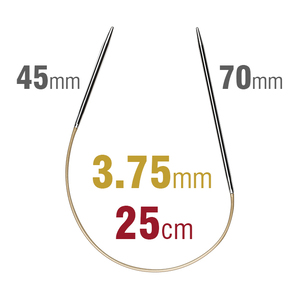 Addi SockenWunder Circular Needle 25cm x 3.75mm 45/70 Length Sock Wonder