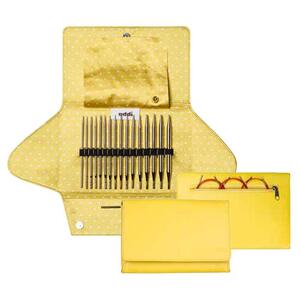 Addi Addiclick Case, Starter Set Assorted Pouch, Basic/Lace Mix