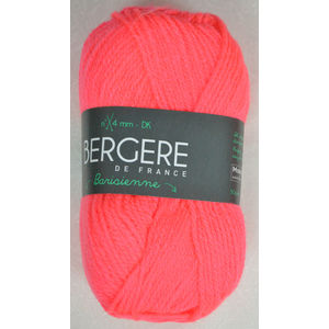 Bergere Yarn, Barisienne 100% Acrylic, 50g (140m) DK, Rose Fluo