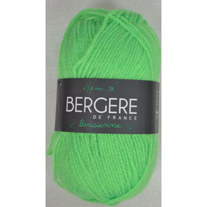 Bergere Yarn, Barisienne 100% Acrylic, 50g (140m) DK, Vert Fluo