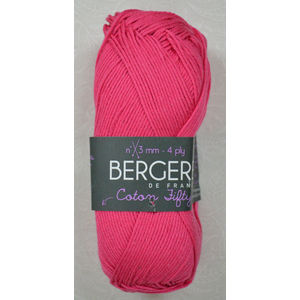 Bergere Yarn, Coton Fifty, 50/50 Cotton/Acrylic, 50g Ball 140m, Bengale (24660)