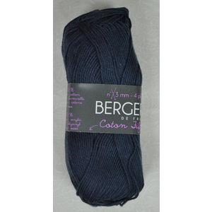 Bergere Yarn, Coton Fifty, 50/50 Cotton / Acrylic, 50g Ball 140m, Petrolier