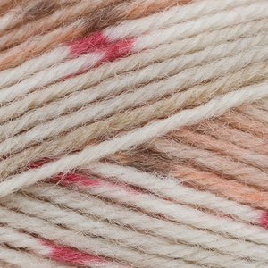 Bergere Goomy 50 Yarn, 75% Wool 25% Polyamide, 50g Ball, Imprim Beige
