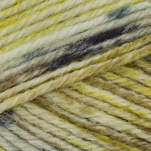 Bergere Goomy 50 Yarn, 75% Wool 25% Polyamide, 50g Ball, Imprim Jaune