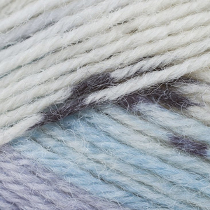 Bergere Goomy 50 Yarn, 75% Wool 25% Polyamide, 50g Ball, Imprim Ciel