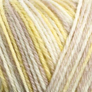 Bergere Goomy 50 Yarn, 75% Wool 25% Polyamide, 50g Ball, Imprim Paille