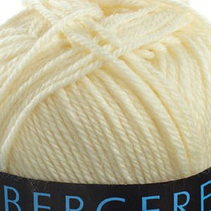 Bergere Ideal Yarn, 40% Combed Wool, 30% Acrylic/Polyamide, 50g Ball, Meije