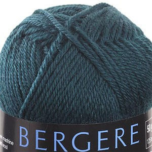 Bergere Ideal Yarn, 40% Combed Wool, 30% Acrylic/Polyamide, 50g Ball, Pinede