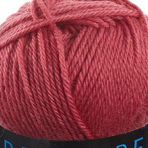 Bergere Ideal Yarn, 40% Combed Wool, 30% Acrylic/Polyamide, 50g Ball, Cyclamen