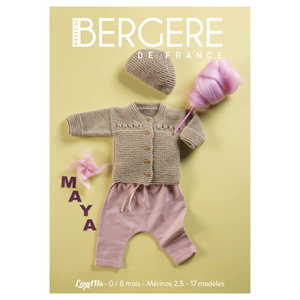 Bergere De France Magazine #01, 1 - 6 months Layette: Merinos 2.5 (60376)