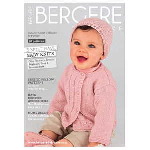 Bergere De France Magazine 182, Winter Collection 0 - 2 years, Patterns in English