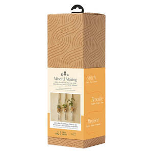 The Exhale Plant Hanger Macrame Kit, DMC Mindful Making MC100K