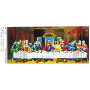 THE LAST SUPPER MC950.016, No Count Cross Stitch Kit, 91 x 41cm