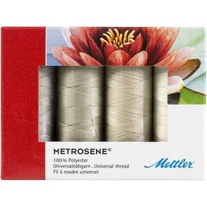 Metrosene BEIGE Thread Pack 4 x 150m Spools
