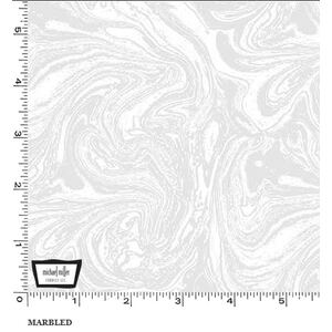 White Hot &quot;Marbled&quot; #10408 Tone On Tone Cotton Fabric 110cm Wide