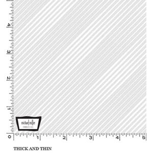 White Hot &quot;THICK AND THIN&quot; #10481 Tone On Tone Cotton Fabric 110cm Wide