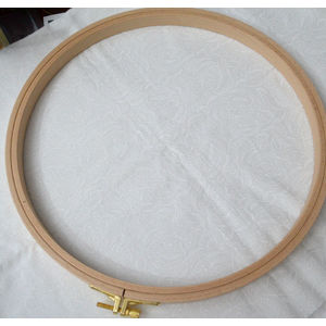 Nurge Embroidery Hoop, Wooden Screwed 16mm, Beechwood No 7, 11&quot; / 280mm