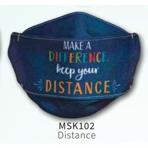 Face MASK, Make A Difference Keep Your Distance