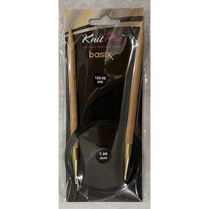 Knitpro 120cm Basix Birch Fixed Circular Knitting Needle 7.00mm