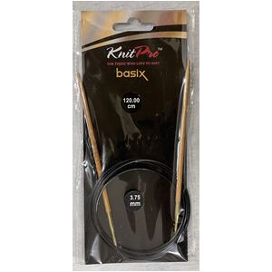 Knitpro 120cm Basix Birch Fixed Circular Knitting Needle 3.75mm