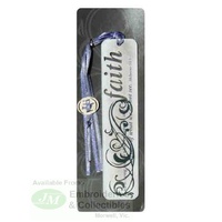 Metal, Simply Blest Bookmarks, 140 X 30mm, Spiritual Harvest, FAITH
