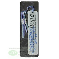 Metal, Simply Blest Bookmarks, 140 X 30mm, Spiritual Harvest, HOPE