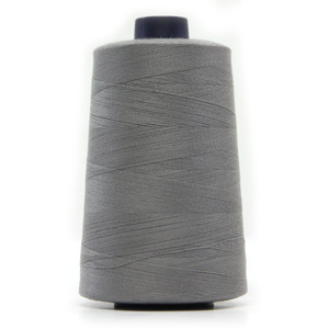 Hemline Overlocker & Sewing Thread 5000m, GREY, 100% Polyester