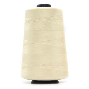 Hemline 5000m NATURAL Overlocker &amp; Sewing Thread, 100% Polyester