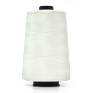 Hemline Overlocker & Sewing Thread 5000m, OFF WHITE, 100% Polyester